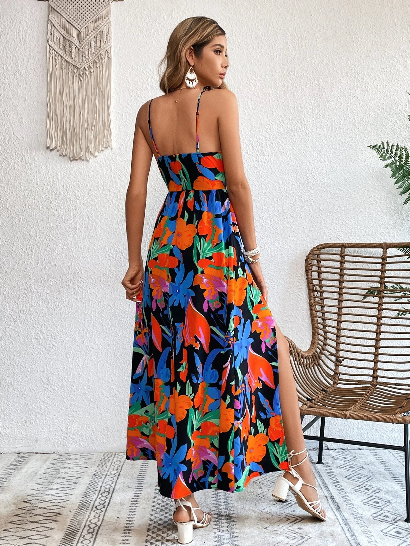 Floral Print Cami Dress
