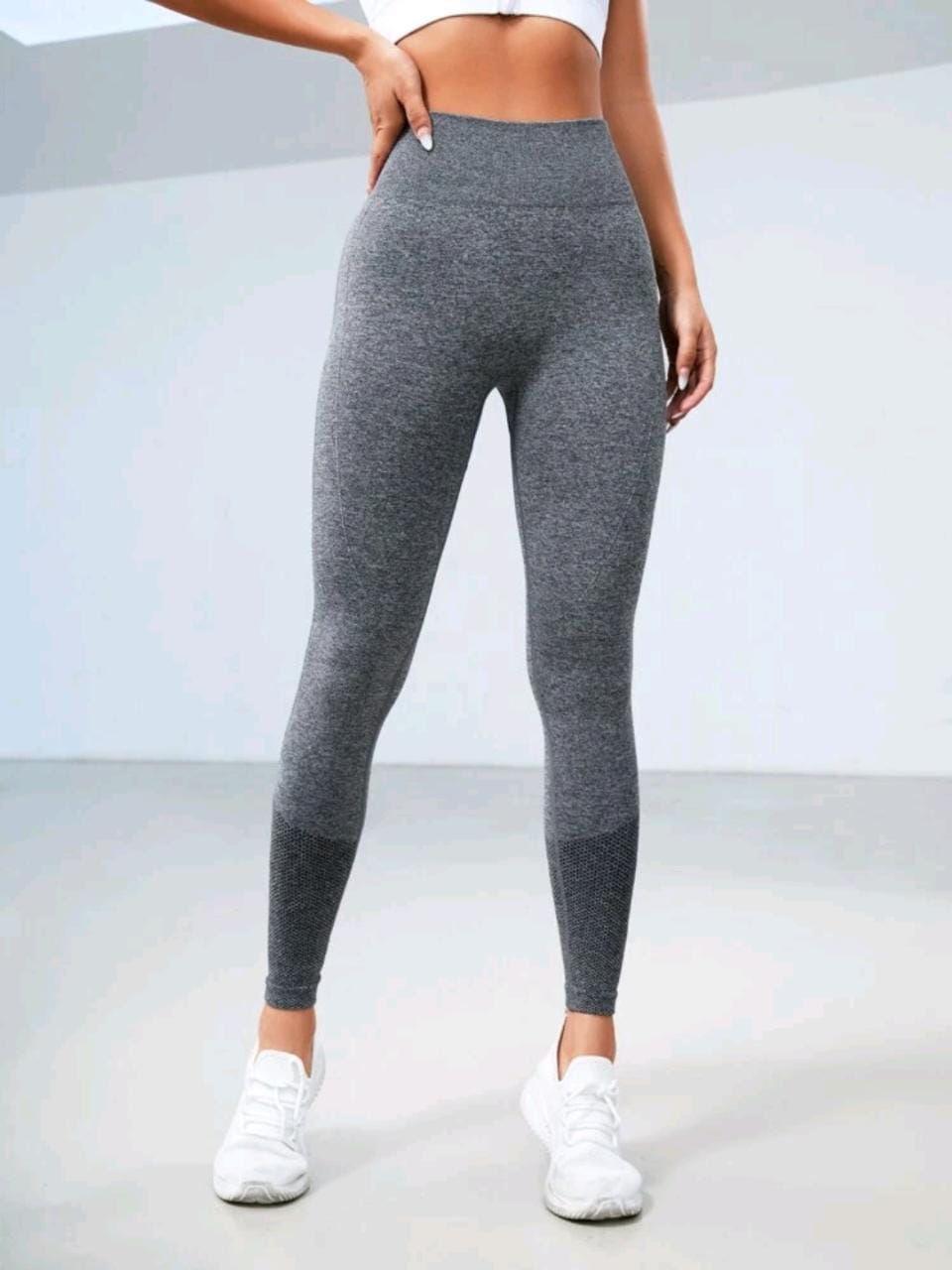 Seamless High Stretch Scrunch Butt Tummy Control Sports Tights