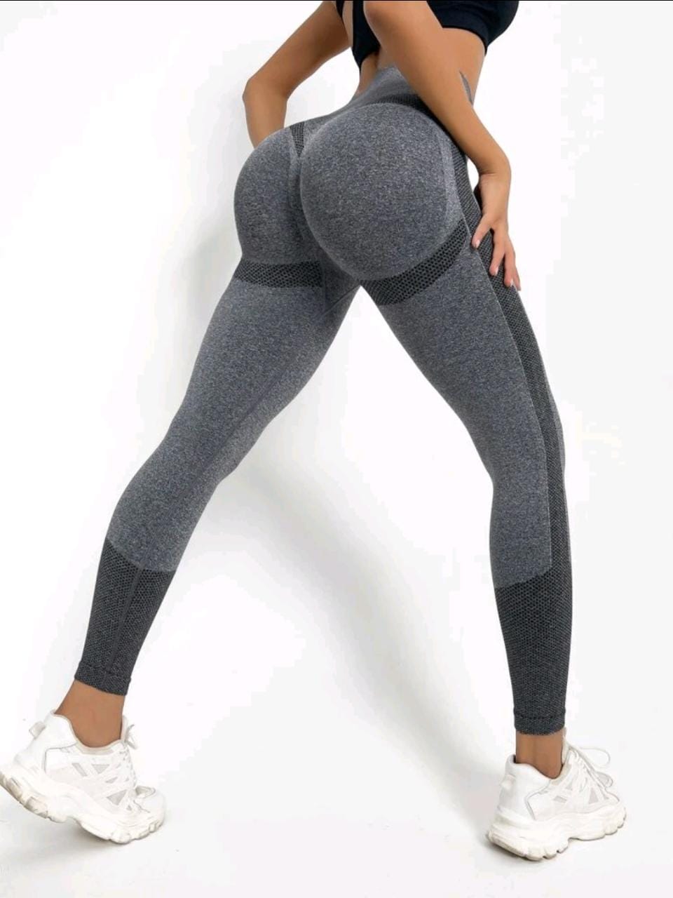 Seamless High Stretch Scrunch Butt Tummy Control Sports Tights