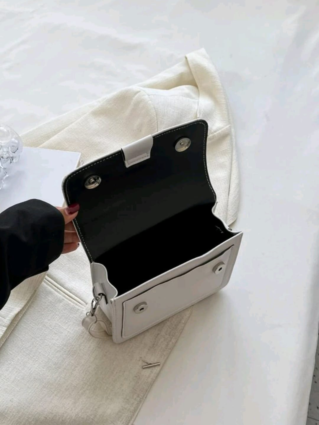 Mini Minimalist Flap Square Bag
