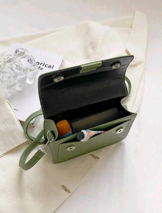 Mini Minimalist Flap Square Bag