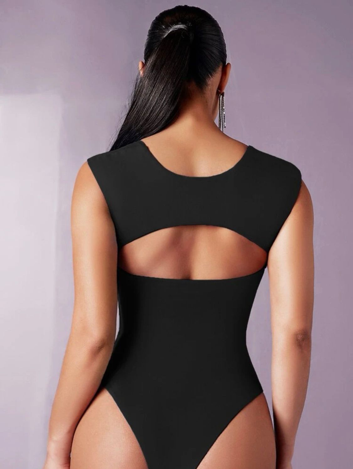 Solid Sweetheart Neck Slim Fit Tank Bodysuit