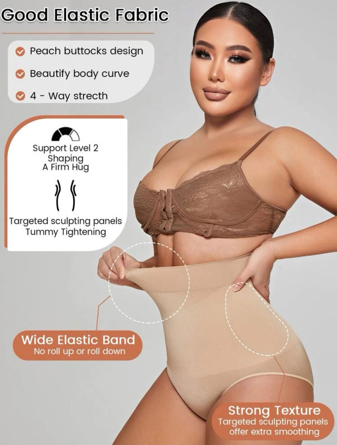 Comfort Tummy Control Sculpting Shapewear Panty