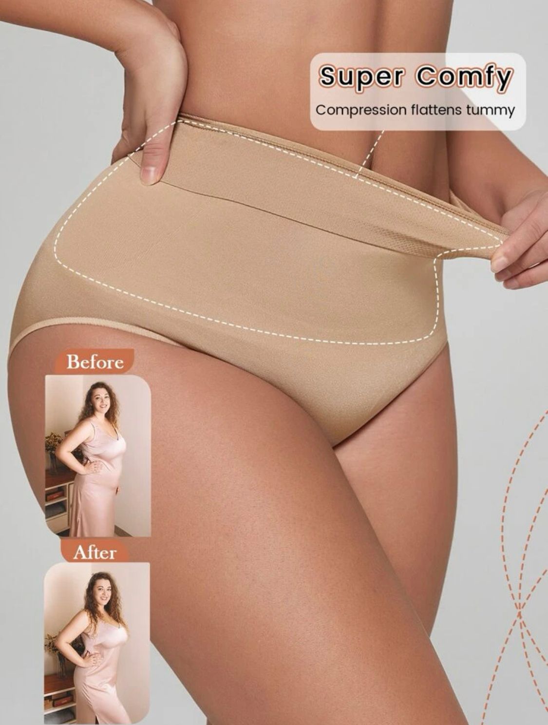 Comfort Tummy Control Sculpting Shapewear Panty