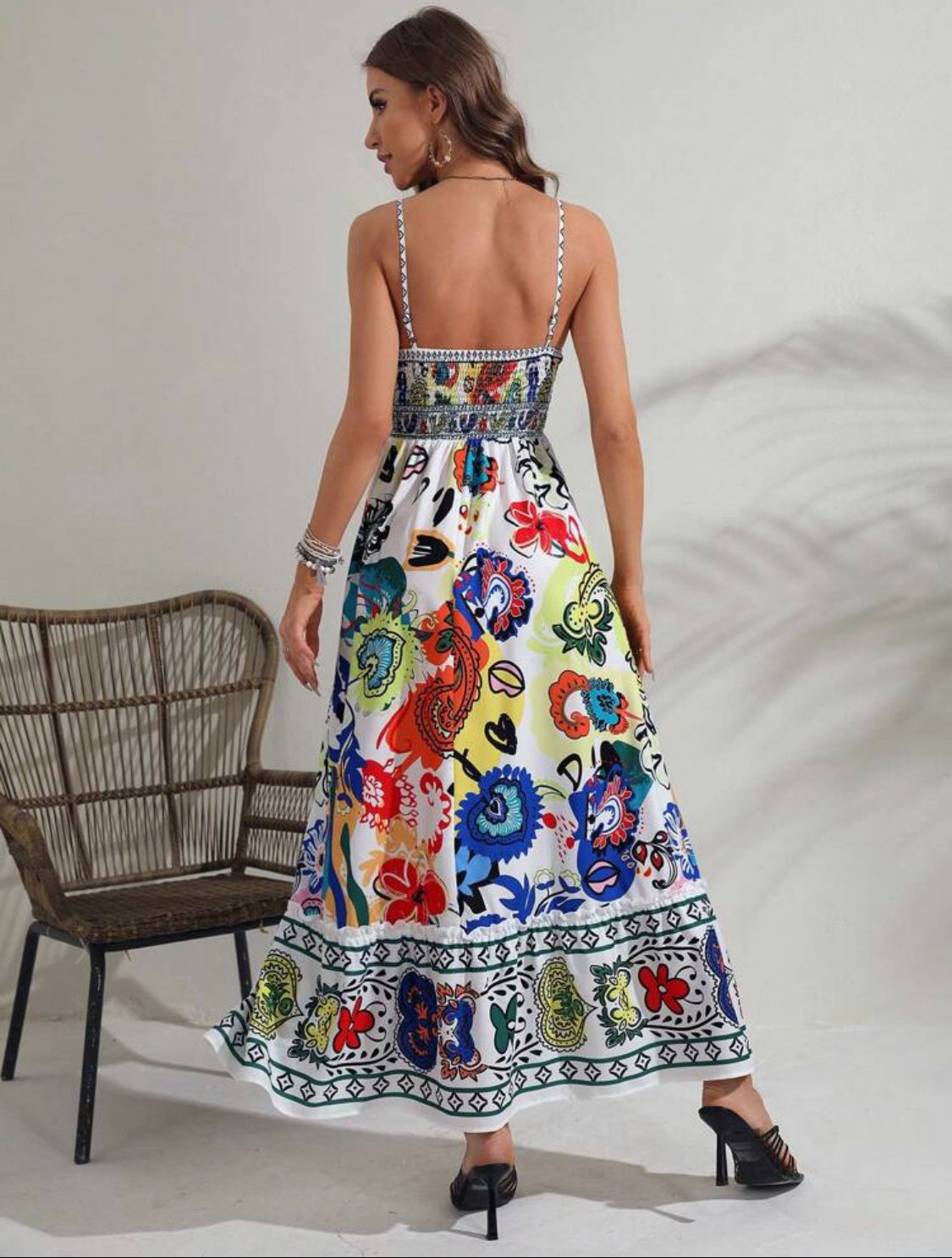 Floral Print Cami Dress