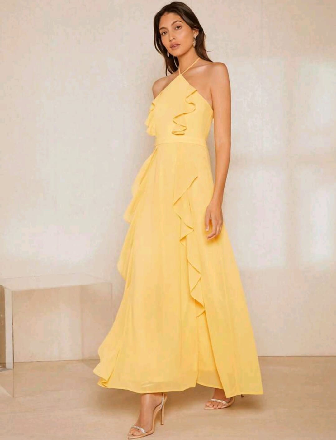 Halter Bridesmaid Dress
