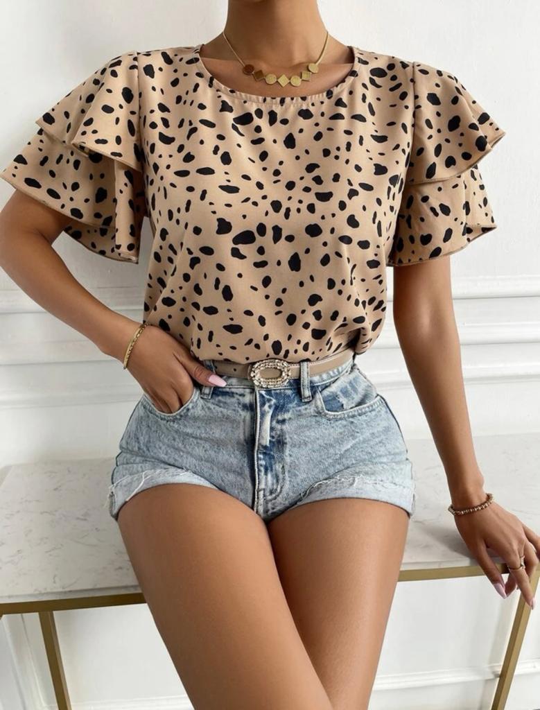 Butterfly Sleeve Blouse