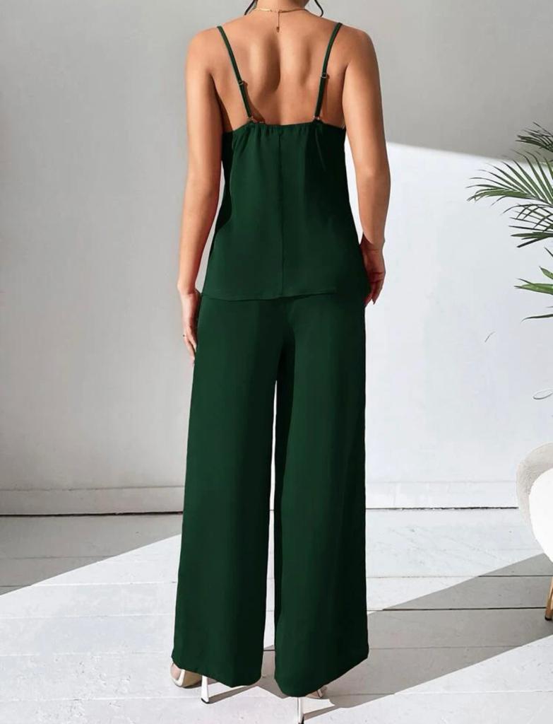 Cami Top & Wide Leg Pants