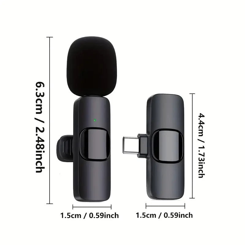 Wireless Clip-On Microphone