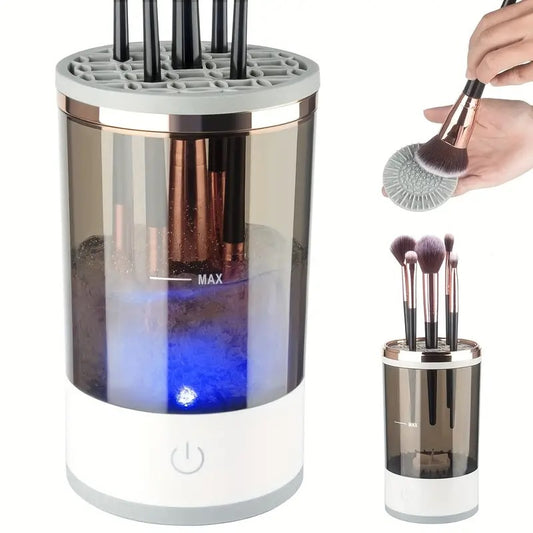 Electronic Makeup Brush Cleaner