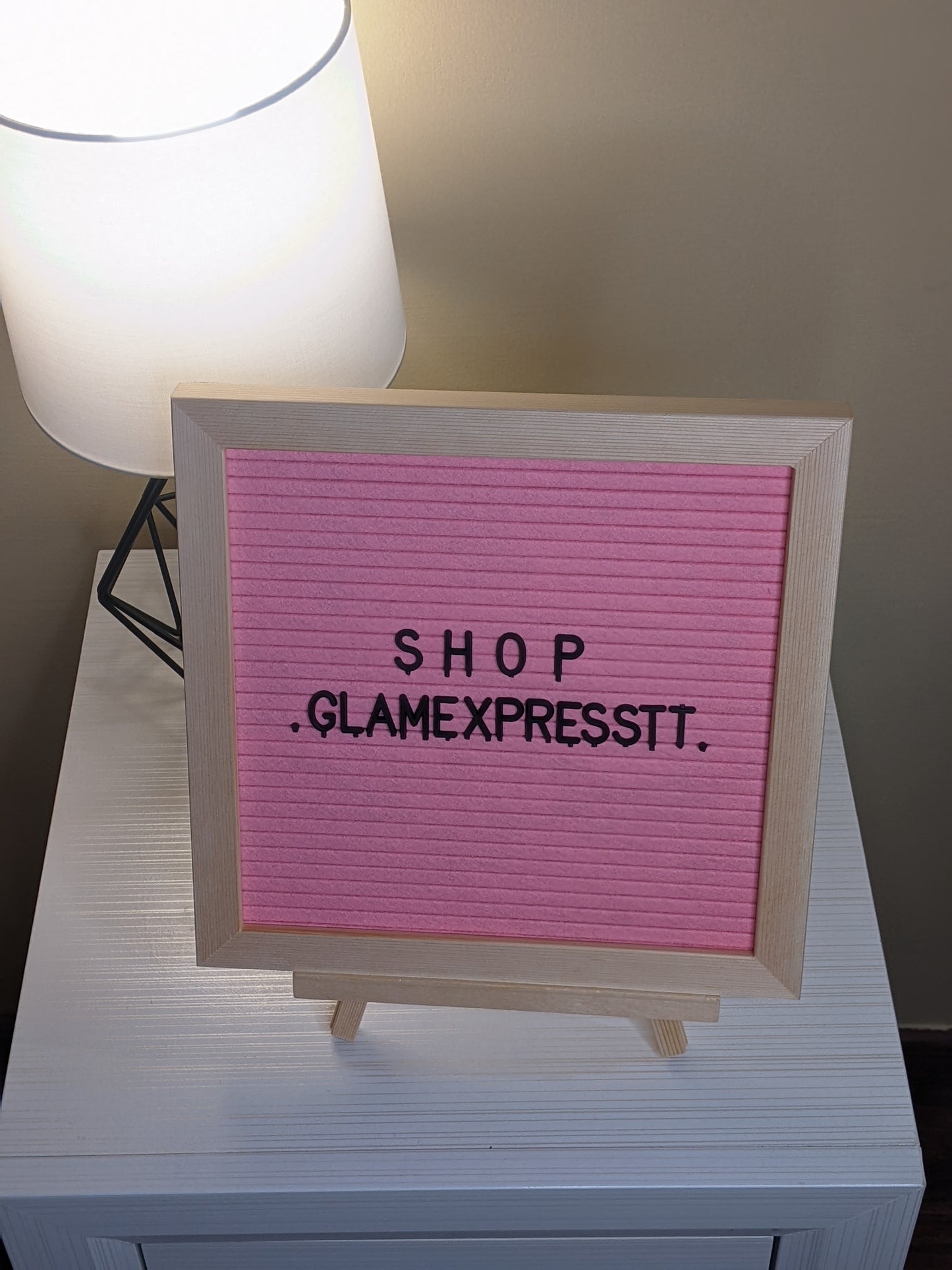 Felt Letter Board