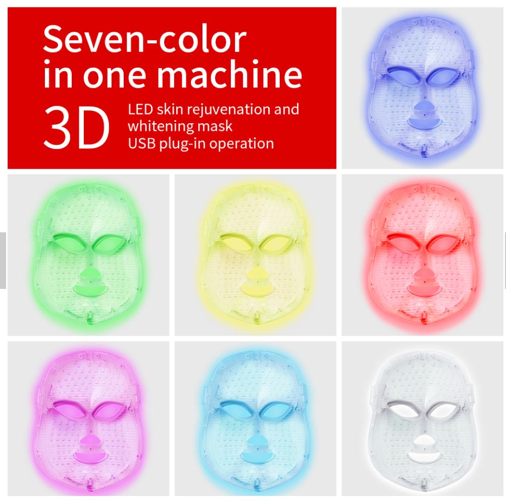 LED Phototherapy Beauty Mask