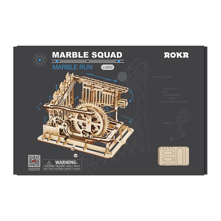 ROBOTIME 3D PUZZLE MARBLE SQUAD