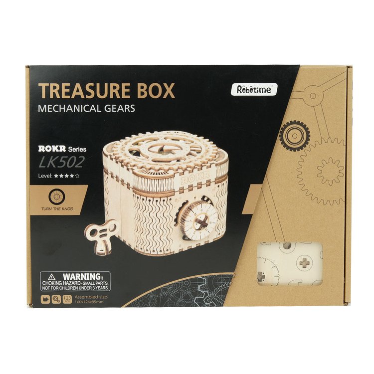 ROBOTIME 3D PUZZLE TREASURE BOX