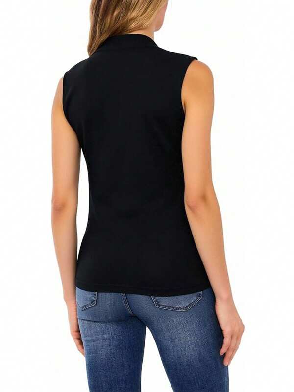 Minimalist V-Neck Camisole Top