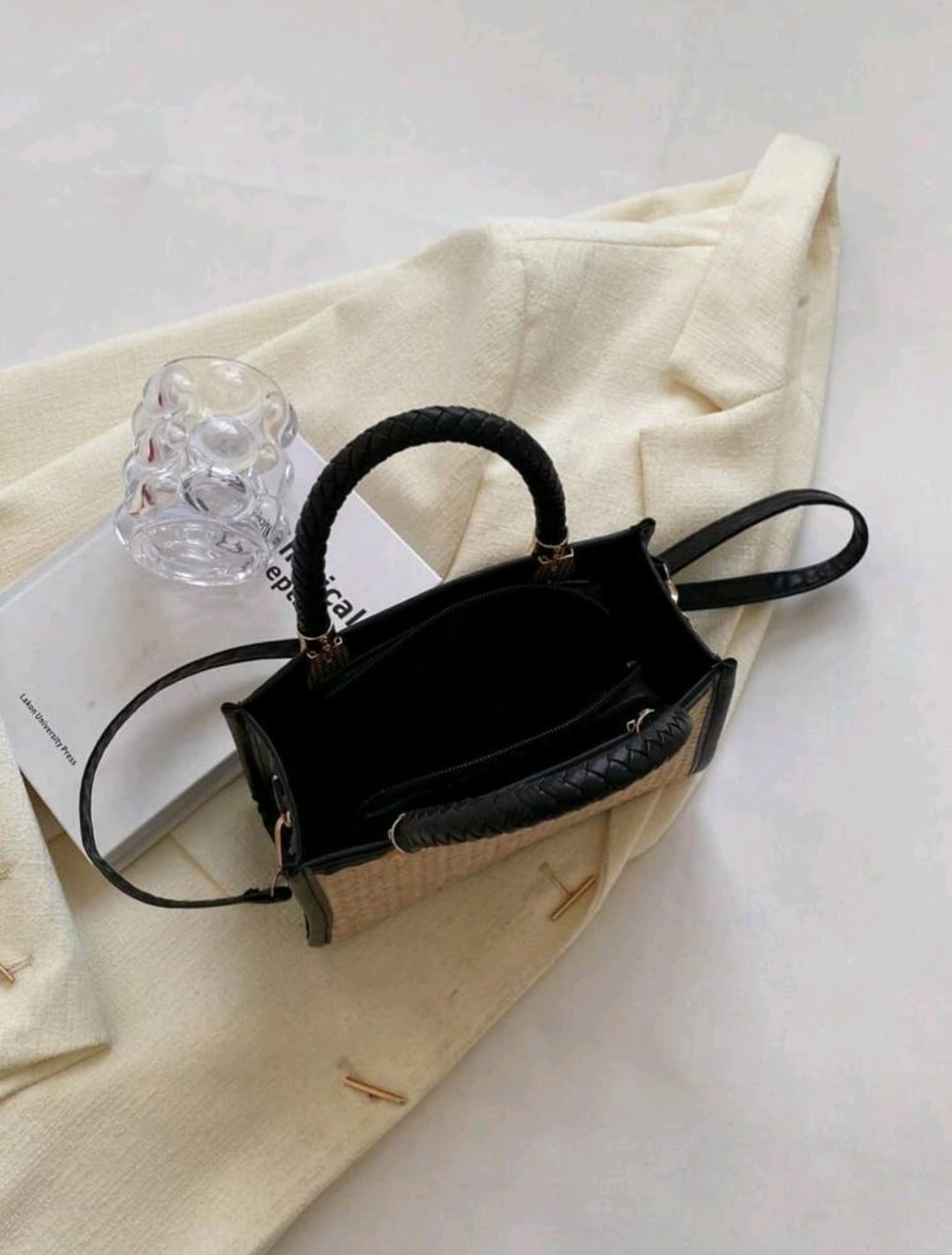 Mini Straw Bag Braided