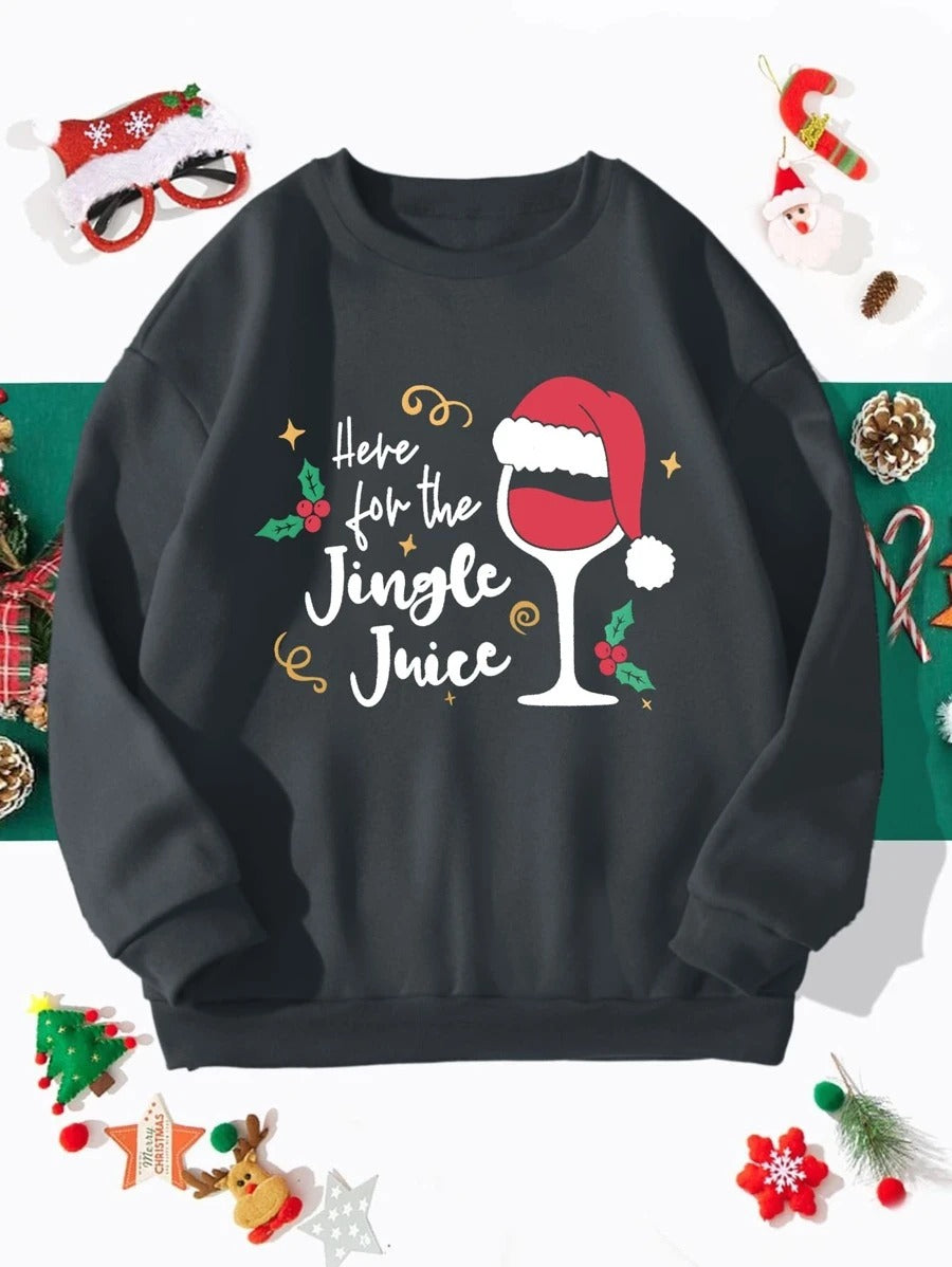 Christmas Print Sweatshirt