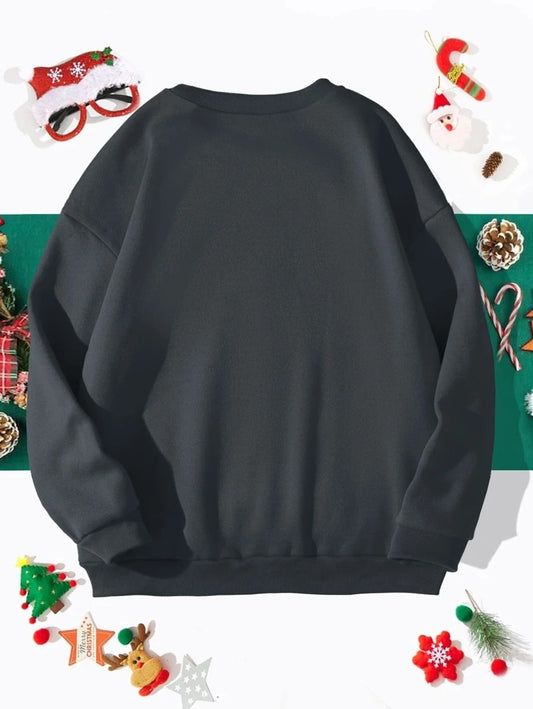 Christmas Print Sweatshirt