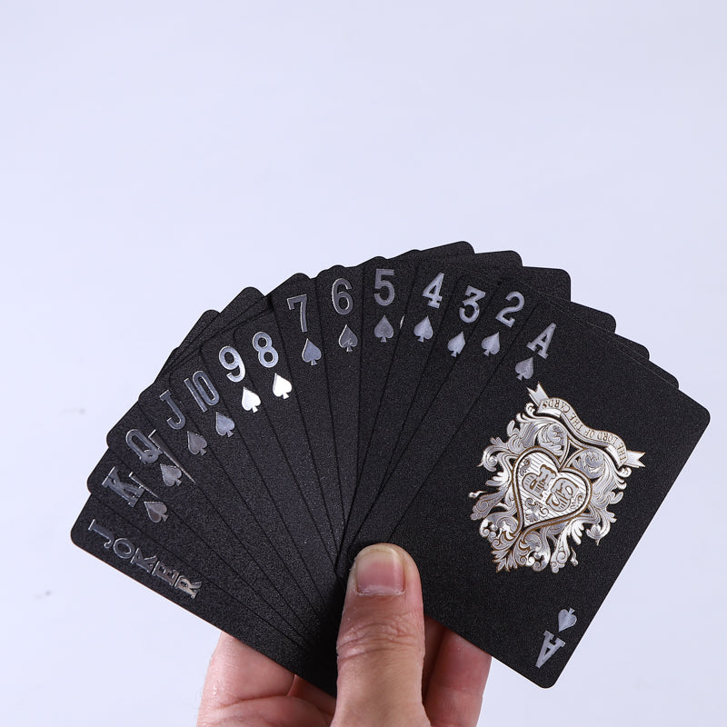 Gold/Black Foil Playing Cards