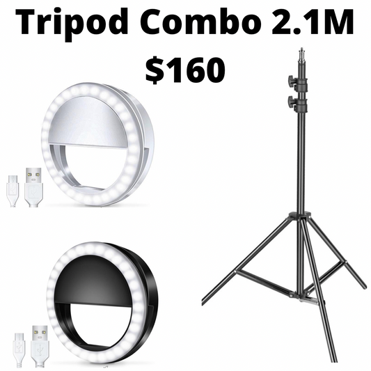 Aluminum Tripod Combo 2.1M