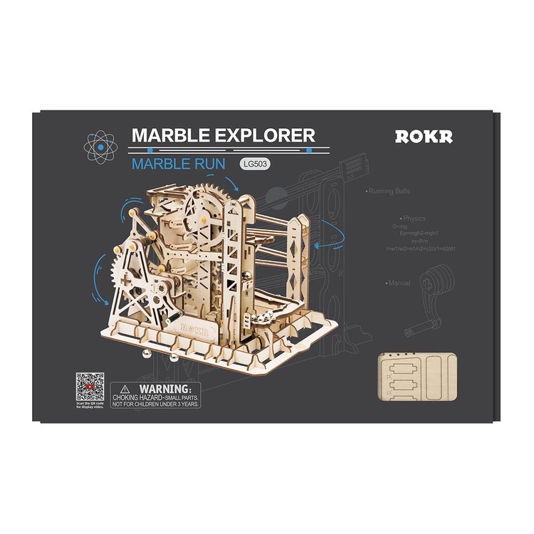 ROBOTIME 3D PUZZLE MARBLE EXPLORER